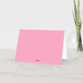 Met de hand gelaatste Gold Foil Script Photo Easte Folie Feestdagenkaart (Achterkant)