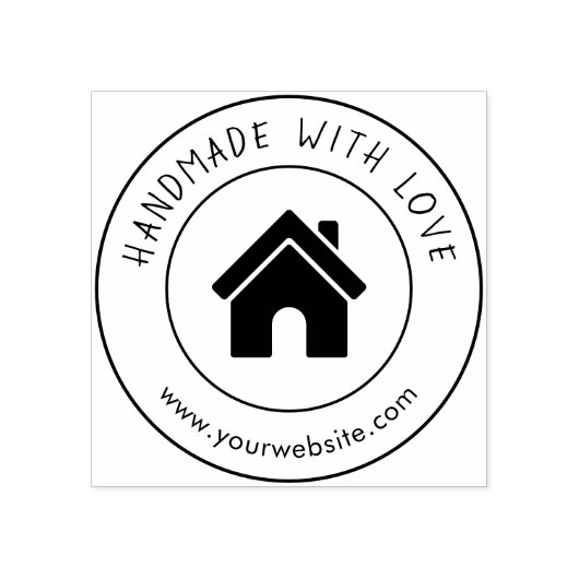 Met de Hand Gemaakt Aangepaste Logo Tekst Persoonl Rubberstempel (Afrduk)