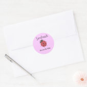"Met de hand gemaakt" label (Envelop)