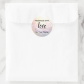 Met de hand gemaakt met Liefde Hart Label Monogram (Tas)