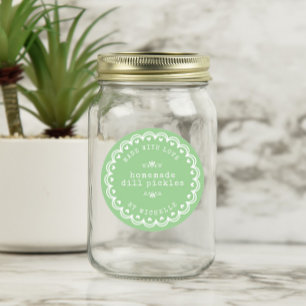 Met de Hand Gemaakt Met Liefde Label Pot Groen Inm