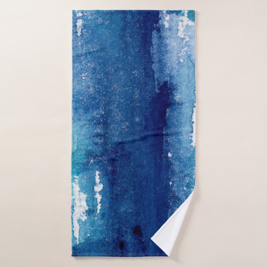 met de hand gemaakte abstracte achtergrond van sha badhanddoek (Badhanddoek)