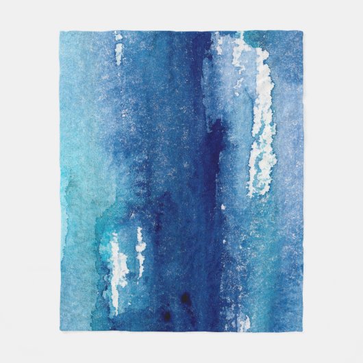 met de hand gemaakte abstracte achtergrond van sha fleece deken (Voorkant)