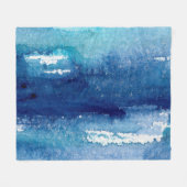met de hand gemaakte abstracte achtergrond van sha fleece deken (Voorkant (Horizontaal))
