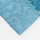 met de hand gemaakte abstracte achtergrond van sha fleece deken (Hoek)