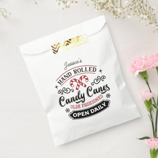 met de hand gerolde suikerriet | boerderij bedankzakje (Gezegeld)