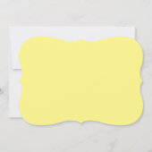 met de hand geschilde bloemen save the date (Achterkant)