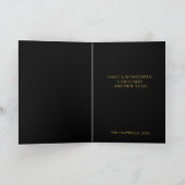 Met de hand geschilde ondoorzichtige kerstbomen vo feestdagen kaart (Binnen)