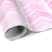 Met de hand geschilderd waterverf, geometrisch bla cadeaupapier (Rol Hoek)