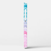 Met de hand geschilderd waterverf, geometrisch bla Case-Mate iPhone case (Achterkant / Links)
