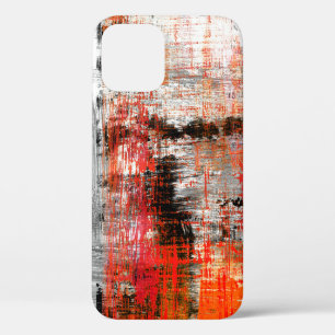 met de hand geschilderde abstracte achtergrondabs Case-Mate iPhone case