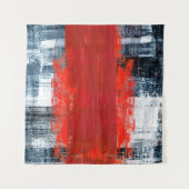 met de hand geschilderde abstracte achtergrondkuns wandkleed (Voorkant (horizontaal))
