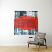 met de hand geschilderde abstracte achtergrondkuns wandkleed (In situ)
