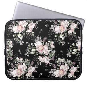 met de hand geschilderde waterverf naadloos met be laptop sleeve