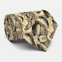 Met de hand geschilderde Waterverf Retro  Patroon Stropdas