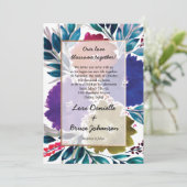 Met de hand geschilderde waterverf Vloerweddenscha Kaart (Staand voorkant)