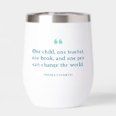 Met de hand geschreven + citaat Leraren krijgen di (Achterkant)