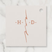 Met de hand geschreven dankjewel-lettertype bedankjes labels (Achterkant)