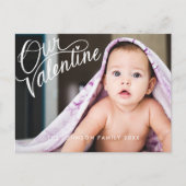 Met de hand geschreven foto van de feestdag van de feestdagenkaart (Voorkant)