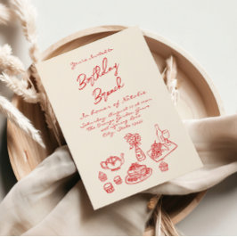 Met de hand geschreven getekend eigenzinnige uniek kaart