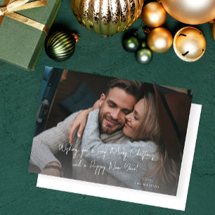 Met de hand geschreven Kerst- of vakantiebrief Fot