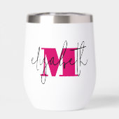 Met de hand geschreven naammonogram (Achterkant)