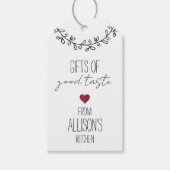 🍪 Met de hand geschreven persoonlijk gemaakt huis Cadeaulabel (Voorkant)