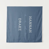 Met de hand geschreven We Do Script Bruiloft Wandkleed (Voorkant (horizontaal))