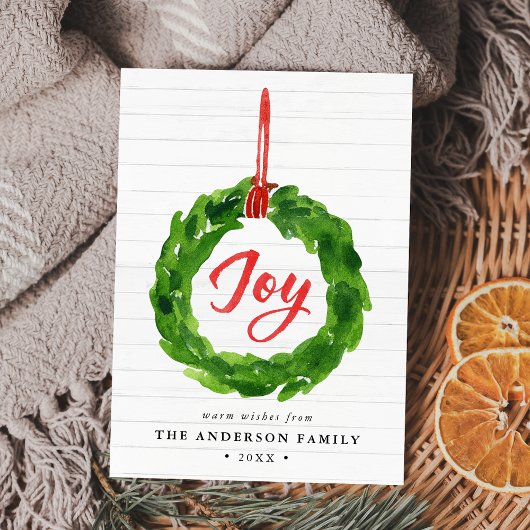 Met de hand geslepen vreugdevolle Wreath Holiday F