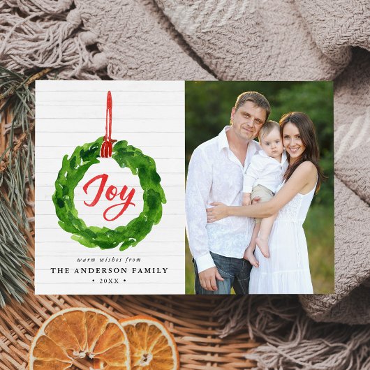 Met de hand geslepen vreugdevolle Wreath Holiday F