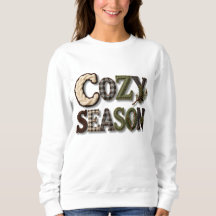 Met de hand gestikte warme wintertrui 'Cozy Season