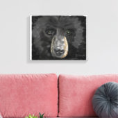 Met de hand getekend Beer Canvas Afdruk (Insitu (Woonkamer))