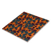 Met de hand getekend Blackberry-patroon Tegeltje (Zijkant)