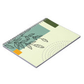 met de hand getekend bladelement Spiral Foto-Notit Notitieboek (Linkerzijde)