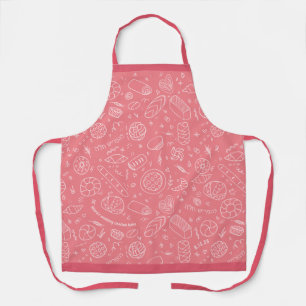 Met de hand getekend Challah Bakpatroon Hebreeuws  Schort