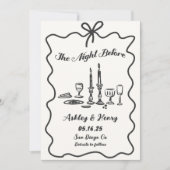 Met de hand getekend de avond voor de repetitie di kaart (Voorkant)