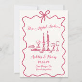 Met de hand getekend de avond voor de repetitie di kaart (Voorkant)