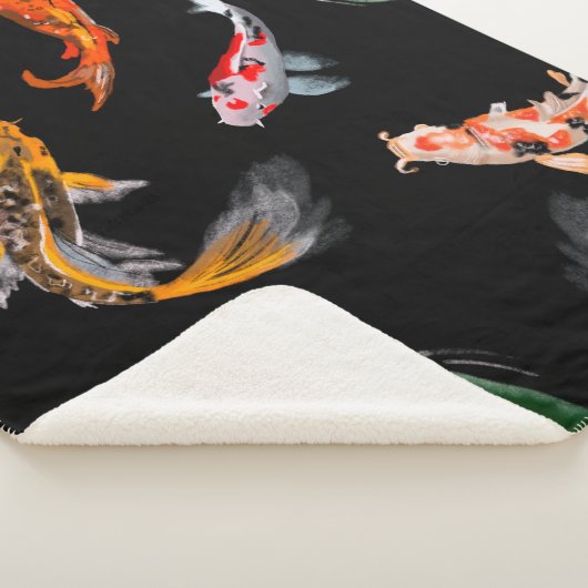 Met de hand getekend digitaal schilderpotlood op c sherpa deken (3/4)