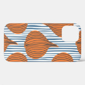 Met de hand getekend groentebehangselpapier voor u Case-Mate iPhone case (Achterkant (horizontaal))