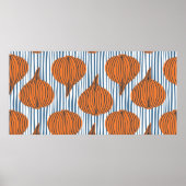 Met de hand getekend groentebehangselpapier voor u poster (Voorkant)