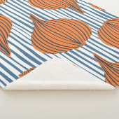 Met de hand getekend groentebehangselpapier voor u sherpa deken (3/4)