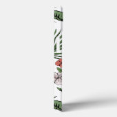 Met de hand getekend Hawaiaans flamingo patroon wi Case-Mate iPhone Case (Achterkant / Rechts)