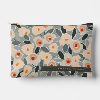 Met de Hand Getekend Krachtig Inktbloemmotief- Zon Etui