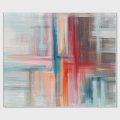 Met de hand getekend kunstschilderij. Lange olie o Cadeaupapier (Vlak)