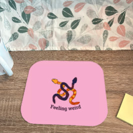 Met de hand getekend meer kleurig grappig slangen  muismat