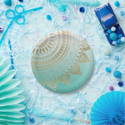 , met de hand getekend stamhout — elegant ontwerp papieren bordje (Feest)