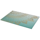 , met de hand getekend stamhout — elegant ontwerp snijplank (Hoek)