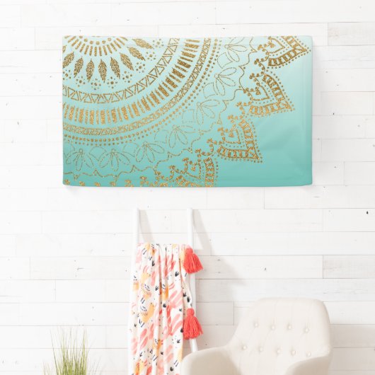 , met de hand getekend stamhout — elegant ontwerp spandoek (Insitu)