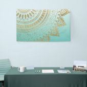 , met de hand getekend stamhout — elegant ontwerp spandoek (Beurs)