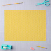 Met de hand getekend wiebelig honingraatpatroon go tissuepapier (Craft)